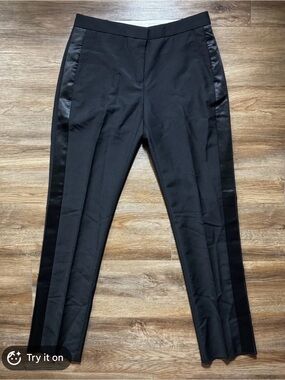 ⚡️Burberry Women’s Uniform Trousers with Satin Stripe on the Side